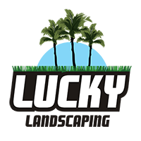 Lucky Landsacping Logo